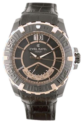 Cyril ratel 4CR703BR2 wrist watches for men - 1 photo, image, picture