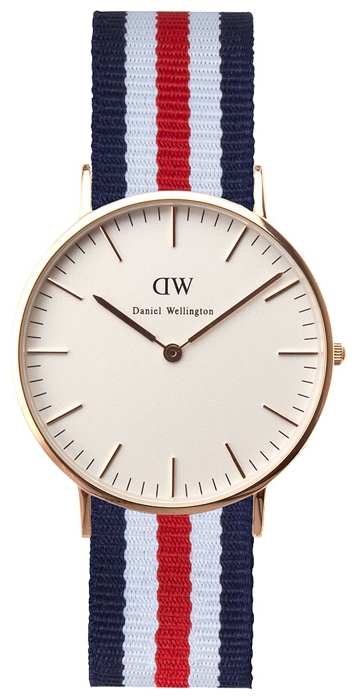 Daniel Wellington Classic Canterbury Lady gold wrist watches for women - 1 image, photo, picture