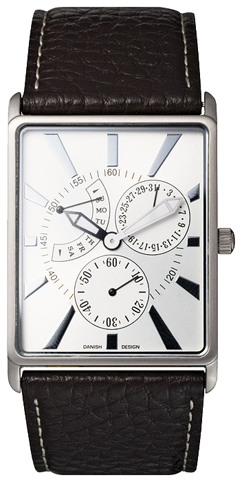 Danish Design IQ12Q677SLWH wrist watches for men - 1 photo, image, picture