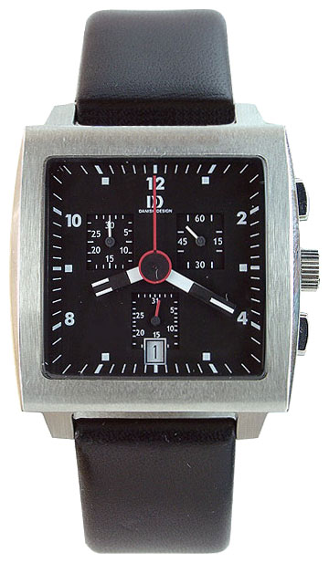 Danish Design IQ13Q544SLBK wrist watches for men - 1 picture, photo, image