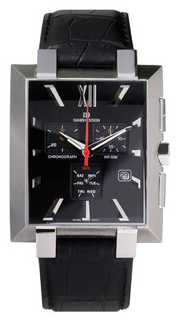 Danish Design IQ13Q640SLBK wrist watches for men - 1 image, picture, photo