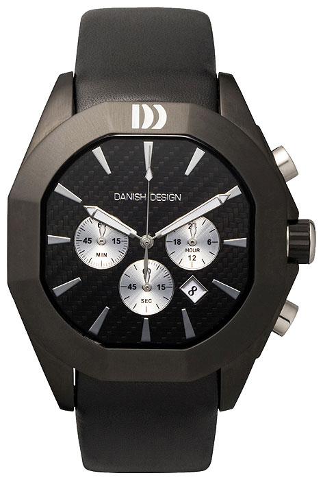 Danish Design IQ13Q756SLBK wrist watches for men - 1 picture, image, photo