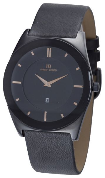 Danish Design IQ14Q800SLBK wrist watches for men - 1 picture, image, photo