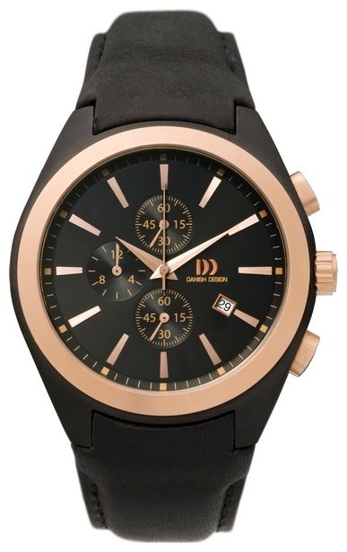 Danish Design IQ17Q794SLBK wrist watches for men - 1 image, photo, picture