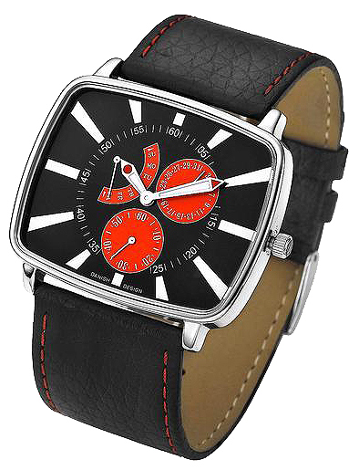 Danish Design IQ18Q678SLBK wrist watches for men - 1 photo, picture, image