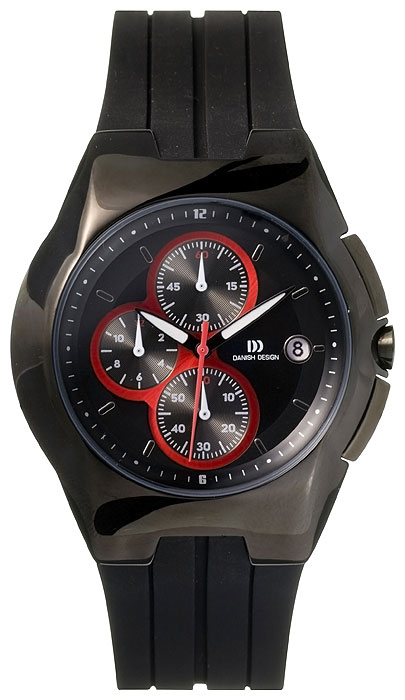 Danish Design IQ18Q684SLBK+RED wrist watches for men - 1 image, photo, picture