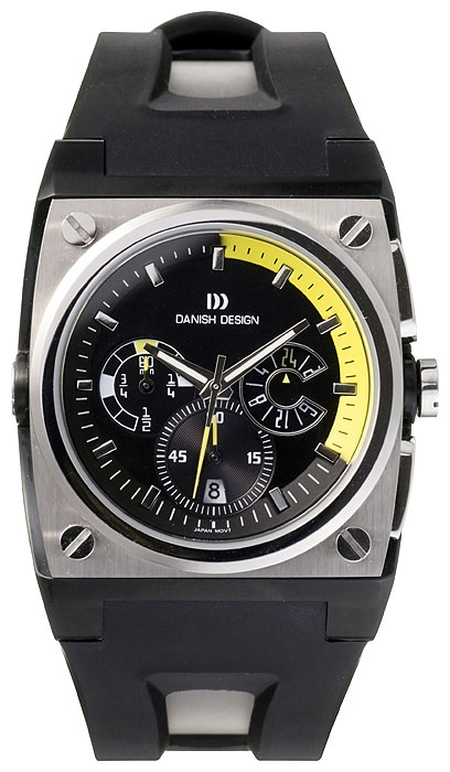 Danish Design IQ24Q683SLBK+YELLOW wrist watches for men - 1 photo, picture, image