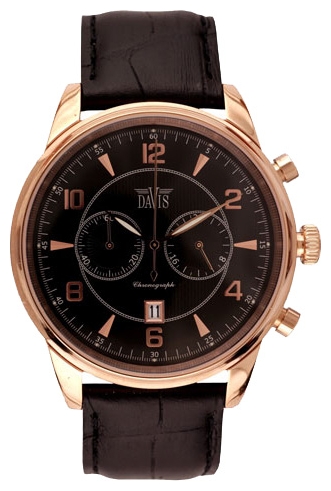 Davis 1240 wrist watches for men - 1 photo, picture, image