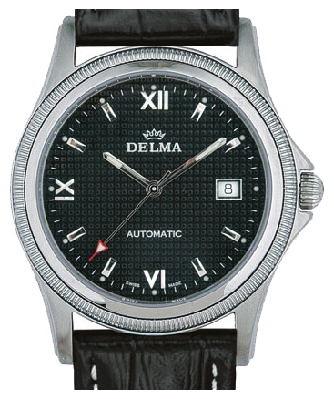 Delma 467434L BLK wrist watches for men - 1 photo, picture, image