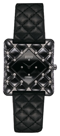 ECCO 9910BK wrist watches for women - 1 picture, photo, image