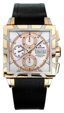 Edox 01105-357RAIR wrist watches for men - 1 picture, photo, image