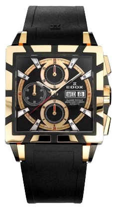 Edox 01105-357RNNIR wrist watches for men - 1 photo, image, picture