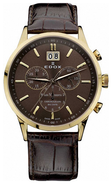 Edox 10010-37RBBRIR wrist watches for men - 1 image, photo, picture