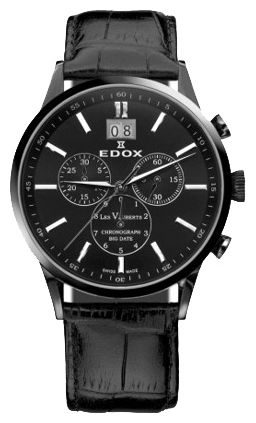 Edox 10010-3NNIN wrist watches for men - 1 picture, photo, image