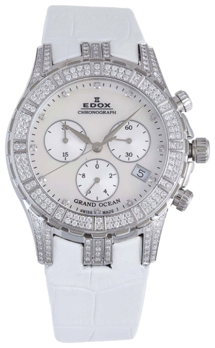 Edox 10404-3DB wrist watches for women - 1 photo, picture, image