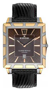 Edox 27029-357RBRIR wrist watches for men - 1 picture, image, photo