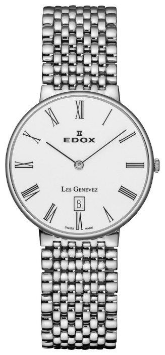Edox 27034-3BR wrist watches for men - 1 photo, image, picture