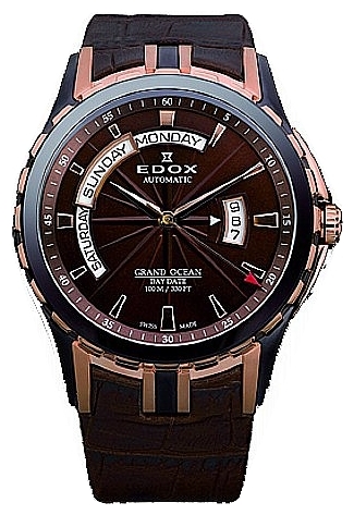 Edox 83006-357BRBRIR wrist watches for men - 1 image, picture, photo