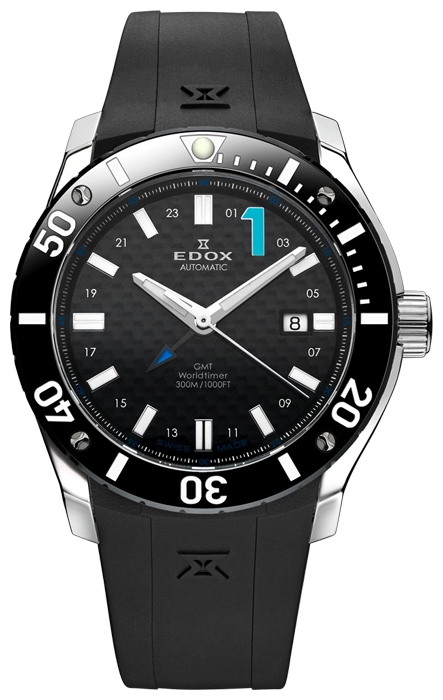 Edox 93005-3NBU wrist watches for men - 1 picture, photo, image