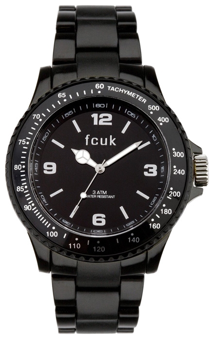 FCUK FC1074BB wrist watches for unisex - 1 photo, picture, image