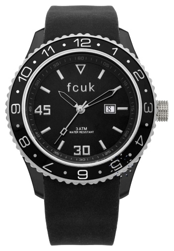 FCUK FC1094BGN wrist watches for men - 1 picture, image, photo