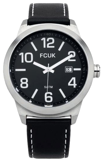FCUK FC1098BB wrist watches for men - 1 picture, photo, image