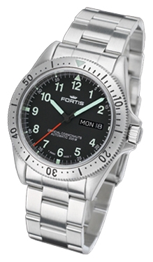 Fortis 610.10.11M wrist watches for men - 2 photo, picture, image