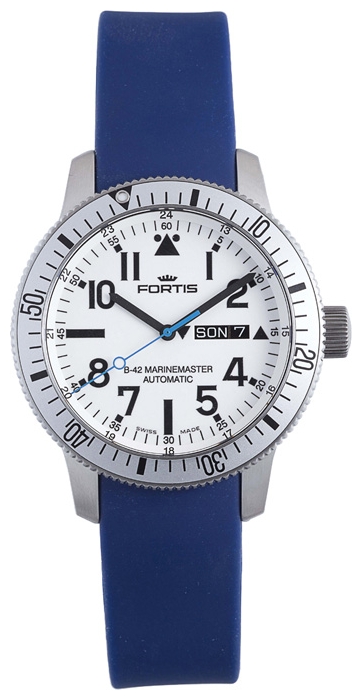 Fortis 647.11.42Si.05 wrist watches for men - 1 photo, picture, image