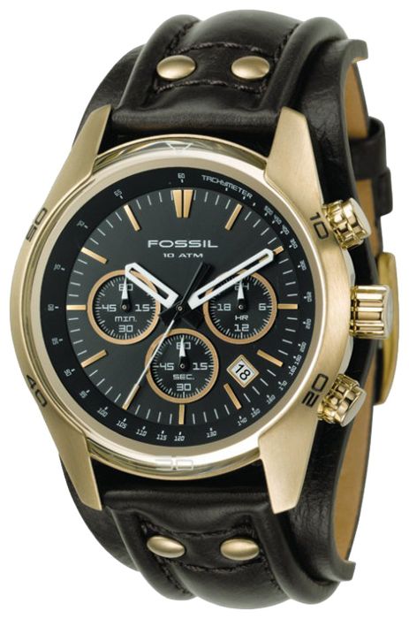 Fossil CH2615 wrist watches for men - 1 picture, image, photo