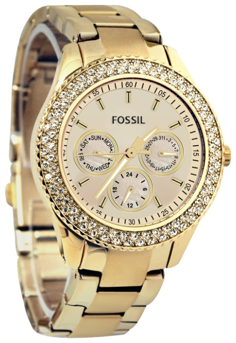 Fossil ES3101 wrist watches for women - 2 photo, picture, image