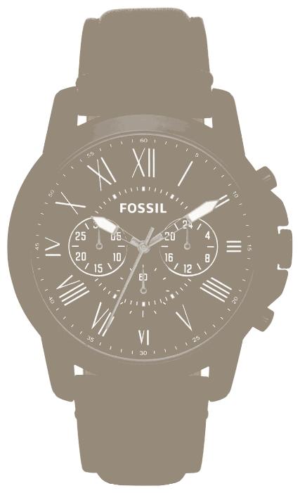 Fossil FS4885 wrist watches for men - 1 photo, image, picture