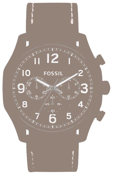 Fossil FS4887 wrist watches for men - 1 picture, image, photo