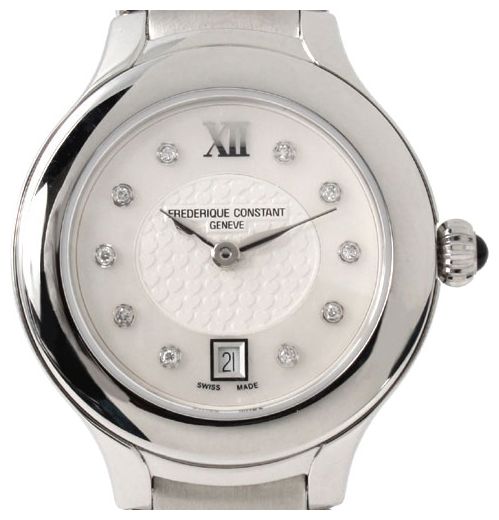 Frederique Constant FC-220WHD2ER6B wrist watches for women - 2 photo, picture, image