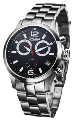 Golana AE200-2 wrist watches for men - 1 picture, image, photo