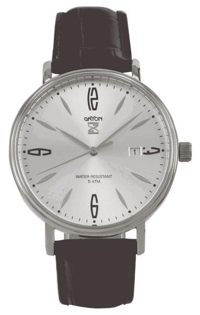 Gryon G 091.22.13 wrist watches for men - 1 image, photo, picture