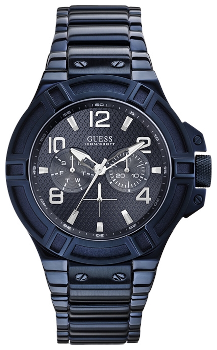 GUESS W0041G2 wrist watches for men - 1 photo, picture, image