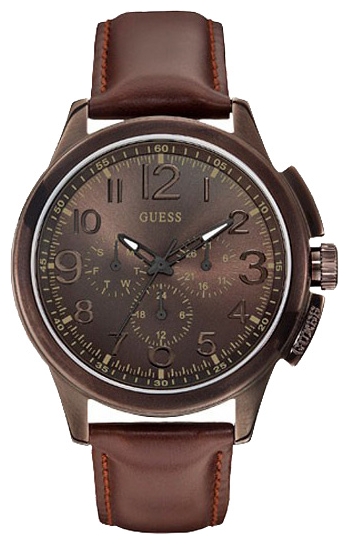 GUESS W0067G4 wrist watches for men - 1 picture, photo, image
