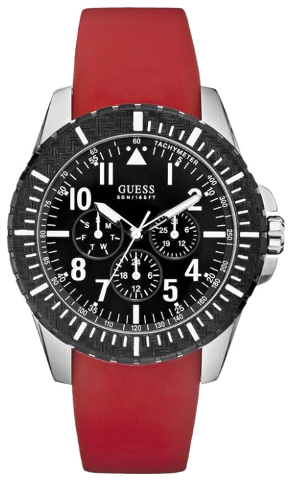 GUESS W90077G1 wrist watches for men - 1 picture, photo, image