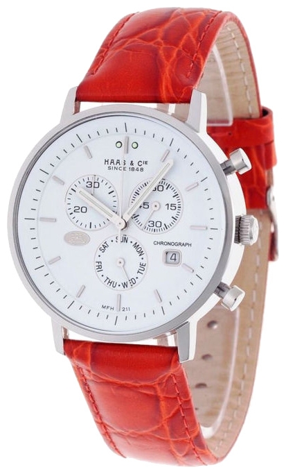 Haas MFH211ZWC(RED) wrist watches for men - 1 photo, image, picture