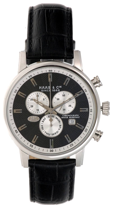 Haas MFH429ZBA wrist watches for men - 1 photo, picture, image