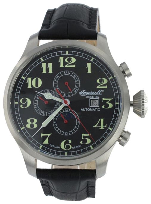 Ingersoll IN1616BK wrist watches for men - 1 image, photo, picture