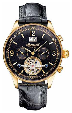 Ingersoll IN1700BK wrist watches for men - 1 photo, picture, image
