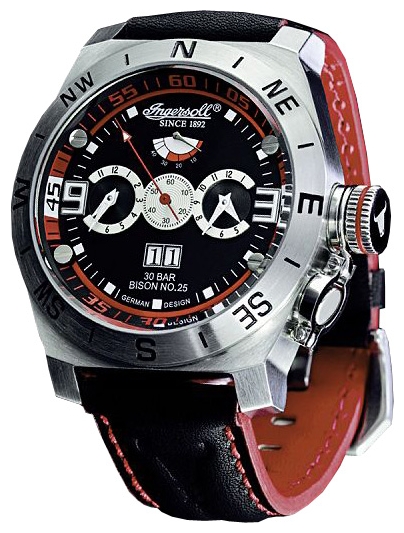 Ingersoll IN3603BK wrist watches for men - 1 photo, image, picture