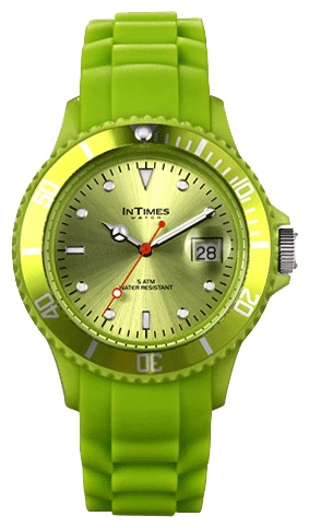 InTimes IT-044 Lime green wrist watches for unisex - 1 photo, picture, image