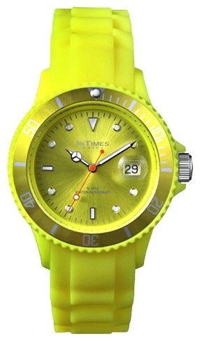 InTimes IT-044 Lumi yellow wrist watches for unisex - 1 image, picture, photo