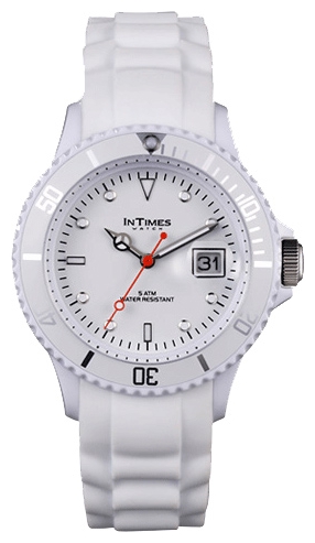 InTimes IT-044 White wrist watches for unisex - 1 photo, picture, image