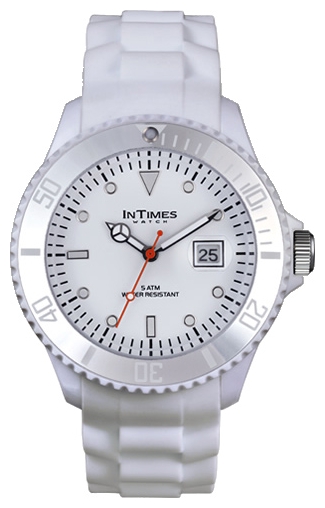 InTimes IT-057 White wrist watches for unisex - 1 picture, image, photo