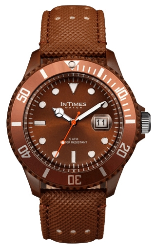 InTimes IT-057L Dark brown wrist watches for unisex - 1 picture, photo, image