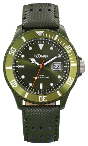 InTimes IT-057L Olive green wrist watches for unisex - 1 image, photo, picture