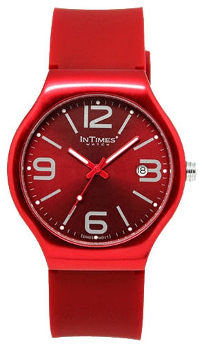 InTimes IT-088 Red wrist watches for unisex - 1 picture, photo, image